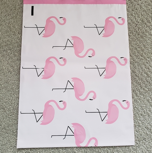 50 PC PolyMailer 10x 13 & 50 ThankU Sticker - Picture 3 of 8